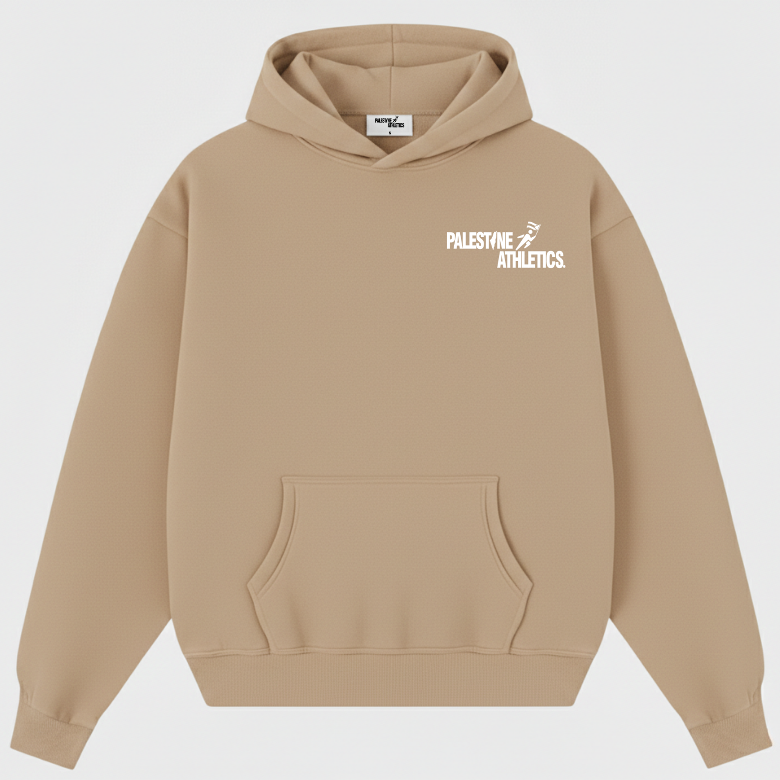 Palestine Athletics® Hoodie - Vanilla Beige