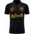 Palestine Athletics® - Polo V2 Gold Hologram *ARABIC EDITION