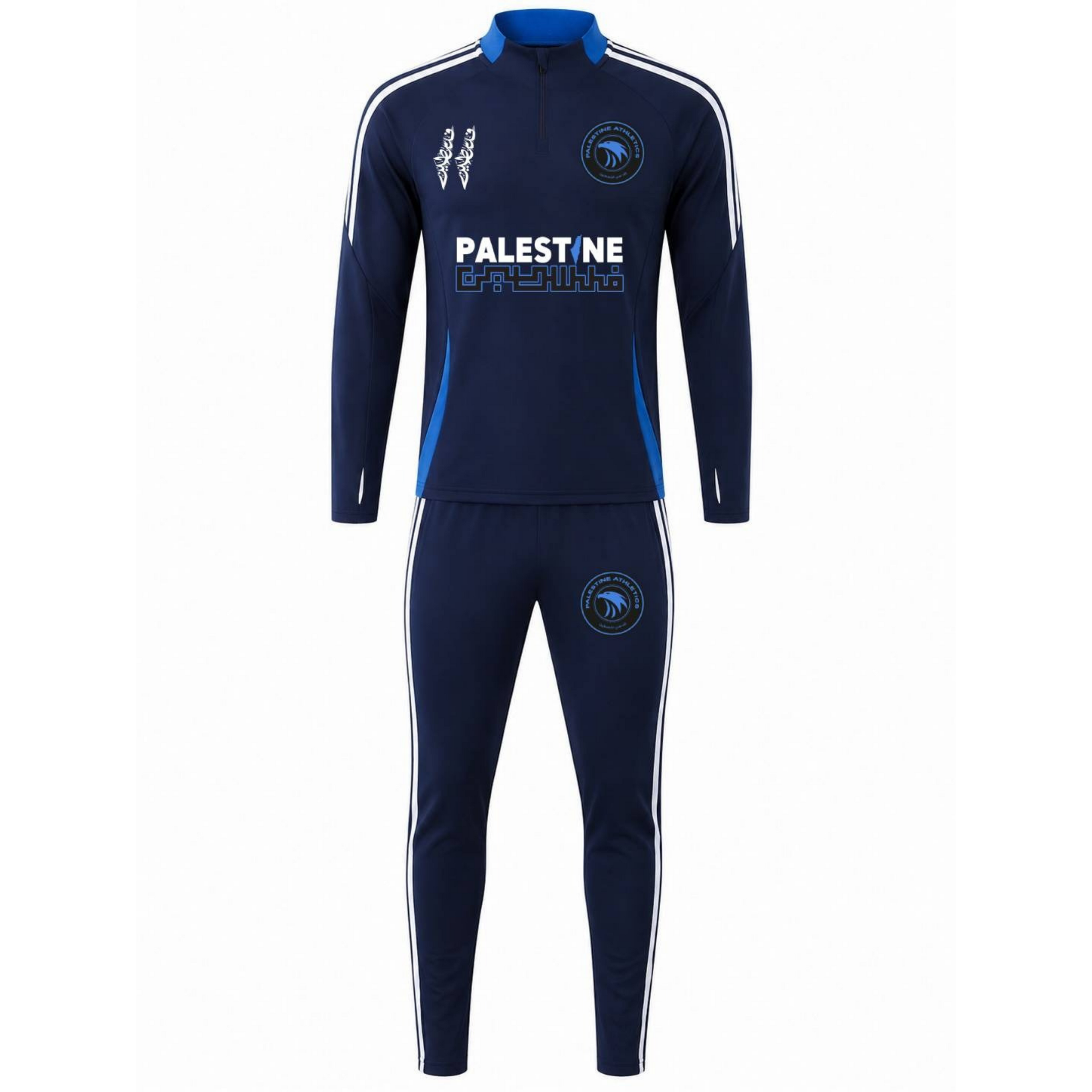 Palestine Athletics® - Pacific Blue Tracky